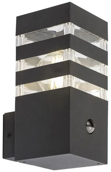 Aplică de exterior cu senzor ANKARA 1xE27/12W/230V IP44 Rabalux 77025