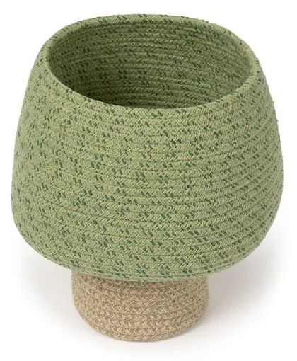 Coș de jucării pentru copii verde din material textil ø 25x36 cm Big Tree – Lorena Canals