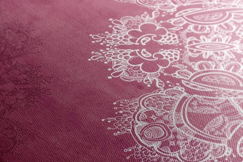 Tablou elemente de mandala florală