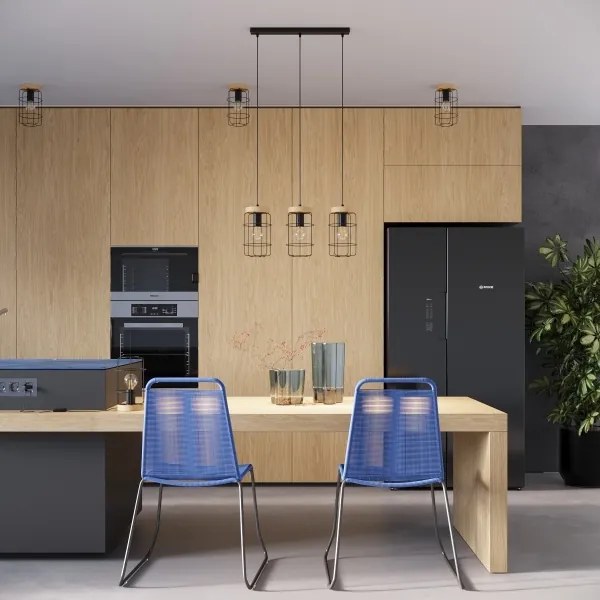 Plafonieră Sollux SL.1262 GOTTO 1xE27/15W/230V negru