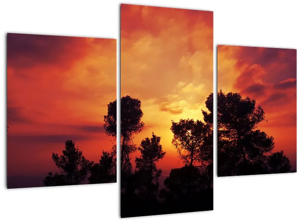 Tablou apus de soare (90x60 cm)