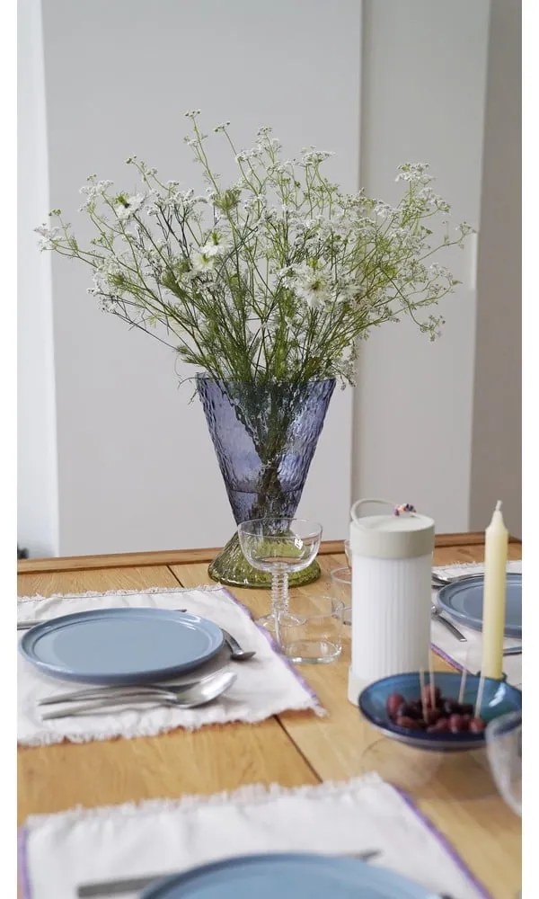 Vază handmade din sticlă Abyss – Hübsch