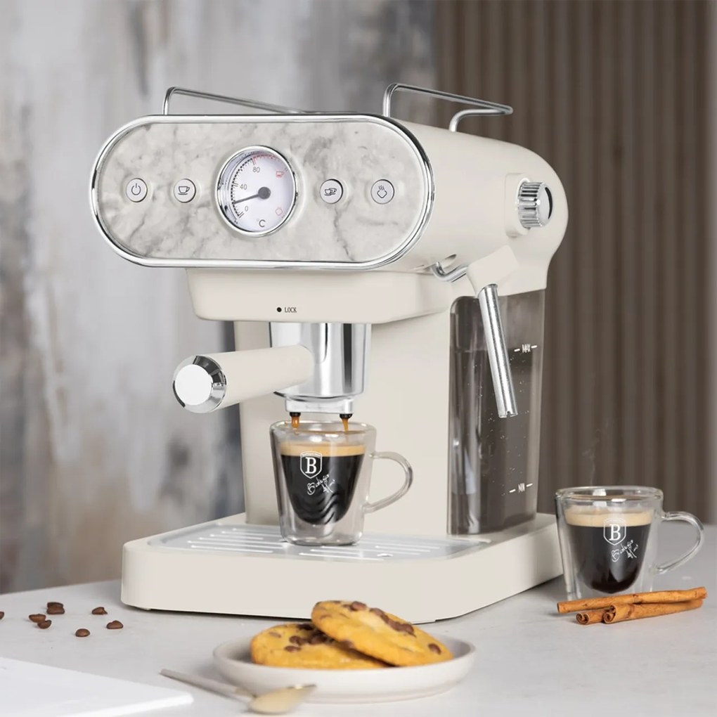 Espressor 3 in 1 Sahara Marble Berlinger Haus BH 9859