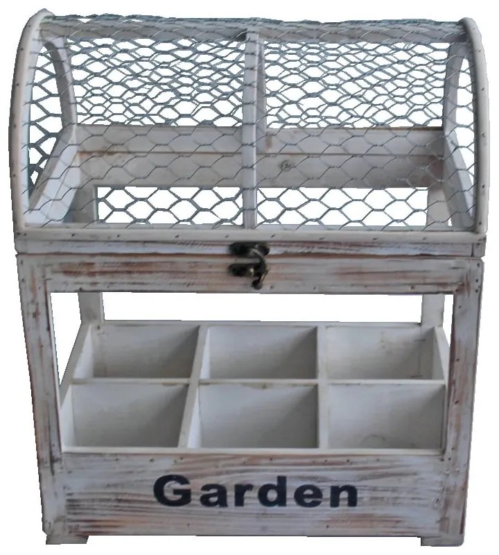 Suport pentru flori din lemn (înălțime 39 cm) – Garden Pleasure