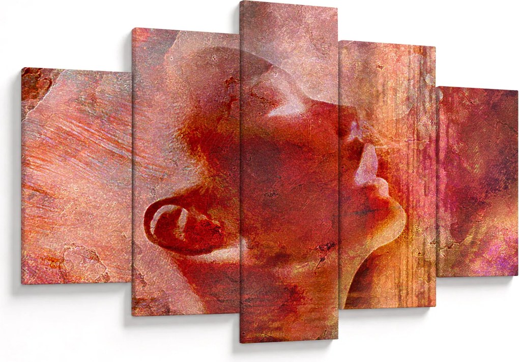 Tablou - Profilul feței feminine (150x105 cm)