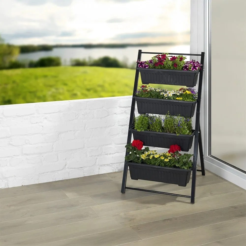 Suport pentru flori din metal (înălțime 108 cm) Vertical – Maximex