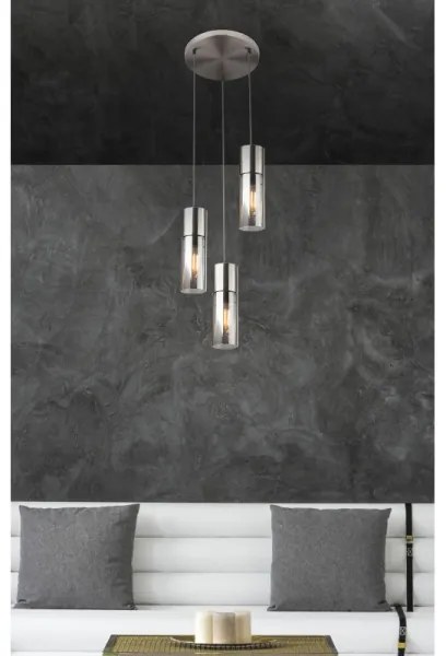 Globo 21000-3HN - Lustră pe cablu ANNIKA 3xE27/25W/230V