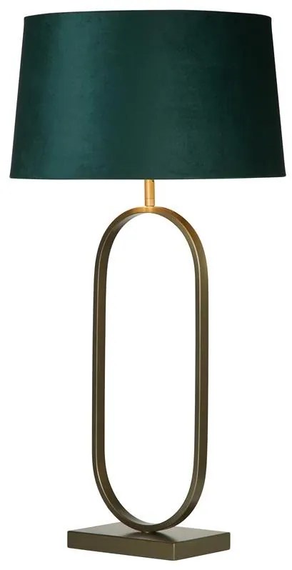 Veioza/Lampa de masa decorativa Modish bronz/verde