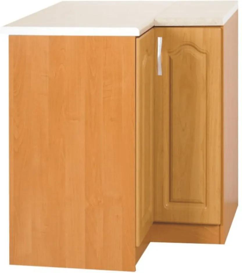 Cabinet de bucătărie, inferior, dreapta, anin, LORA MDF NEW KLASIK S90/90