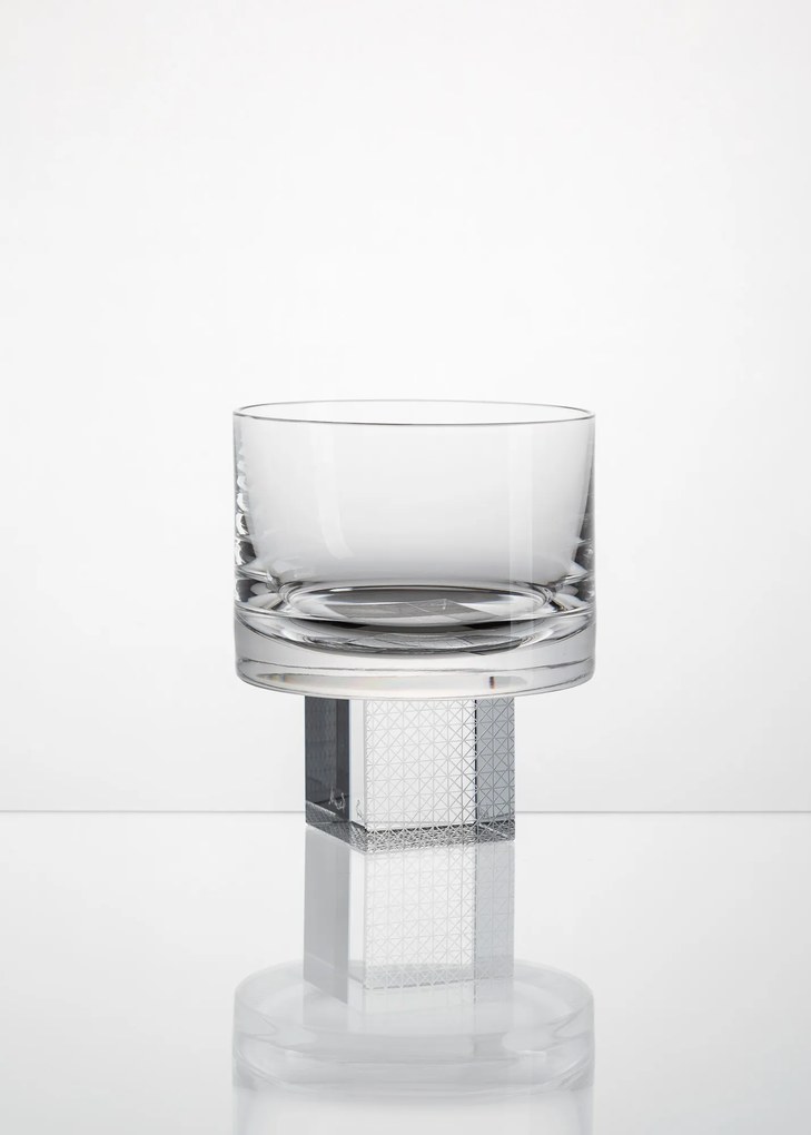 Pahar de whisky CUBE, transparent - Lukáš Houdek