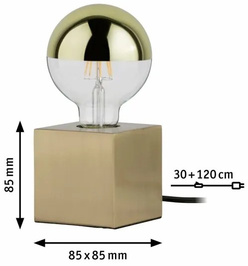 Lampă de masă Paulmann 79728 1xE27/20W DILJA 230V