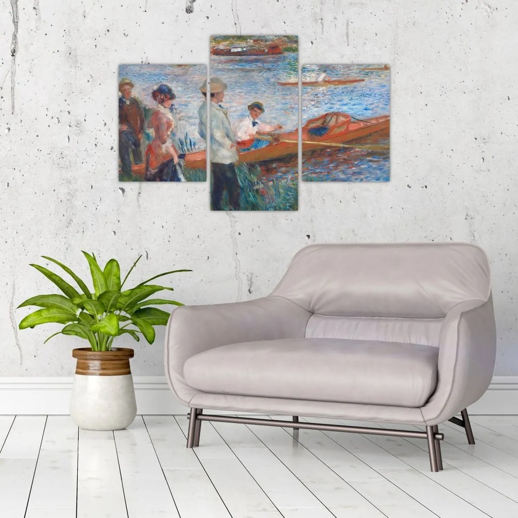 Tablou - Auguste Renoir, Oarsmen at Chatou, reproducere (90x60 cm)