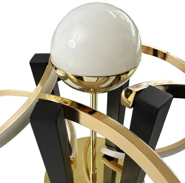 Lustră LED dimabilă aplicată LED/80W/230V 3000-6500K + telecomandă