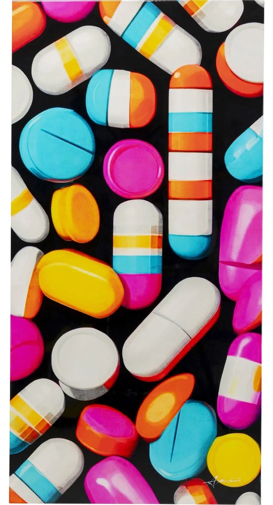 Tablou Canvas Pastilla Stripes 70x140 cm