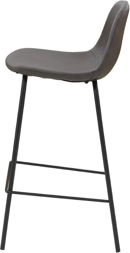 Scaun de Bar Zara - Metal Maro Inchis Lungime(45 cm) x Latime(45 cm) x Inaltime(86.5 cm)