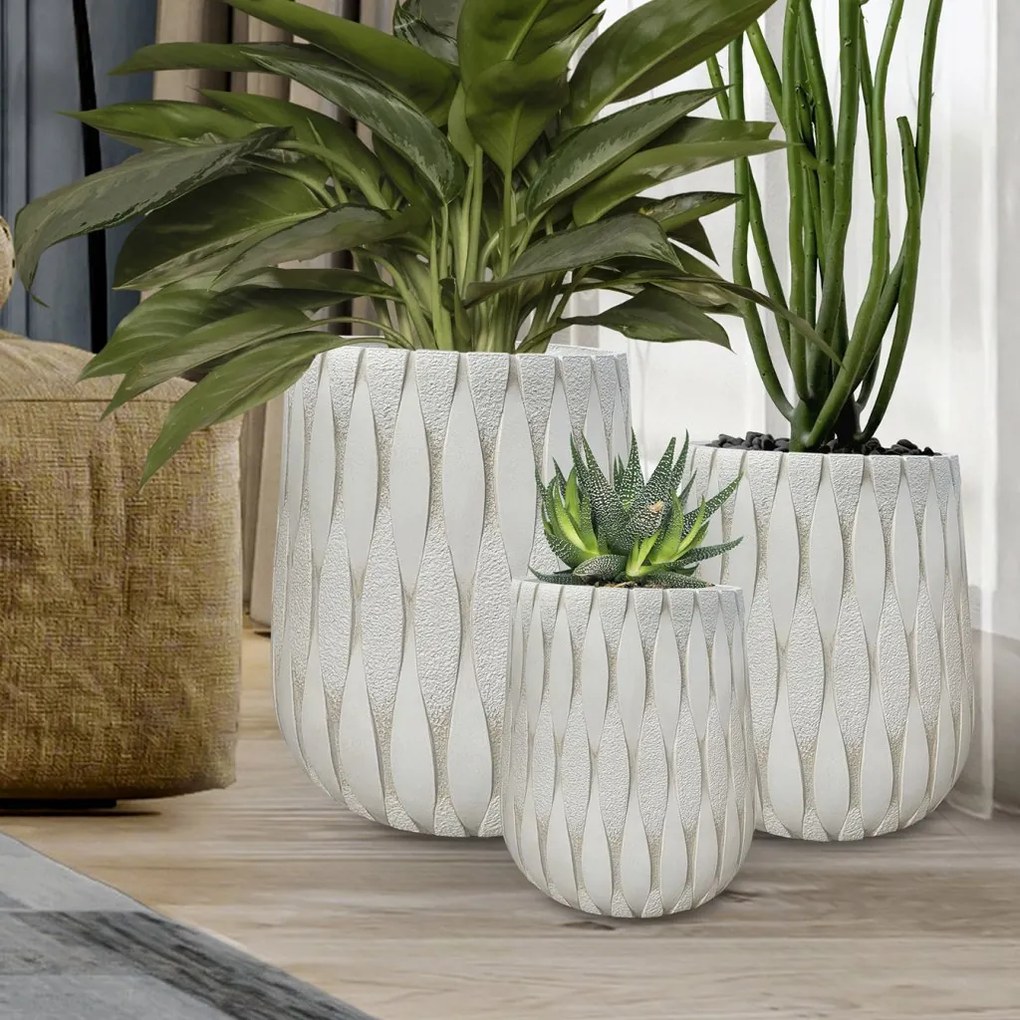 Set de 3 jardiniere decorative Zaria II