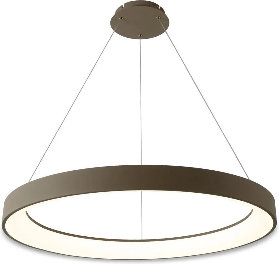 BRILAGI - lustră LED dimabilă pe cablu FALCON II LED/108W/230V Ø 80 cm bej + telecomandă