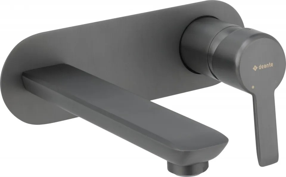 Arnika Titan Baterie de cada/lavoar finisaj titanium Deante