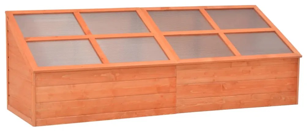 vidaXL Seră, 180x57x62 cm, lemn
