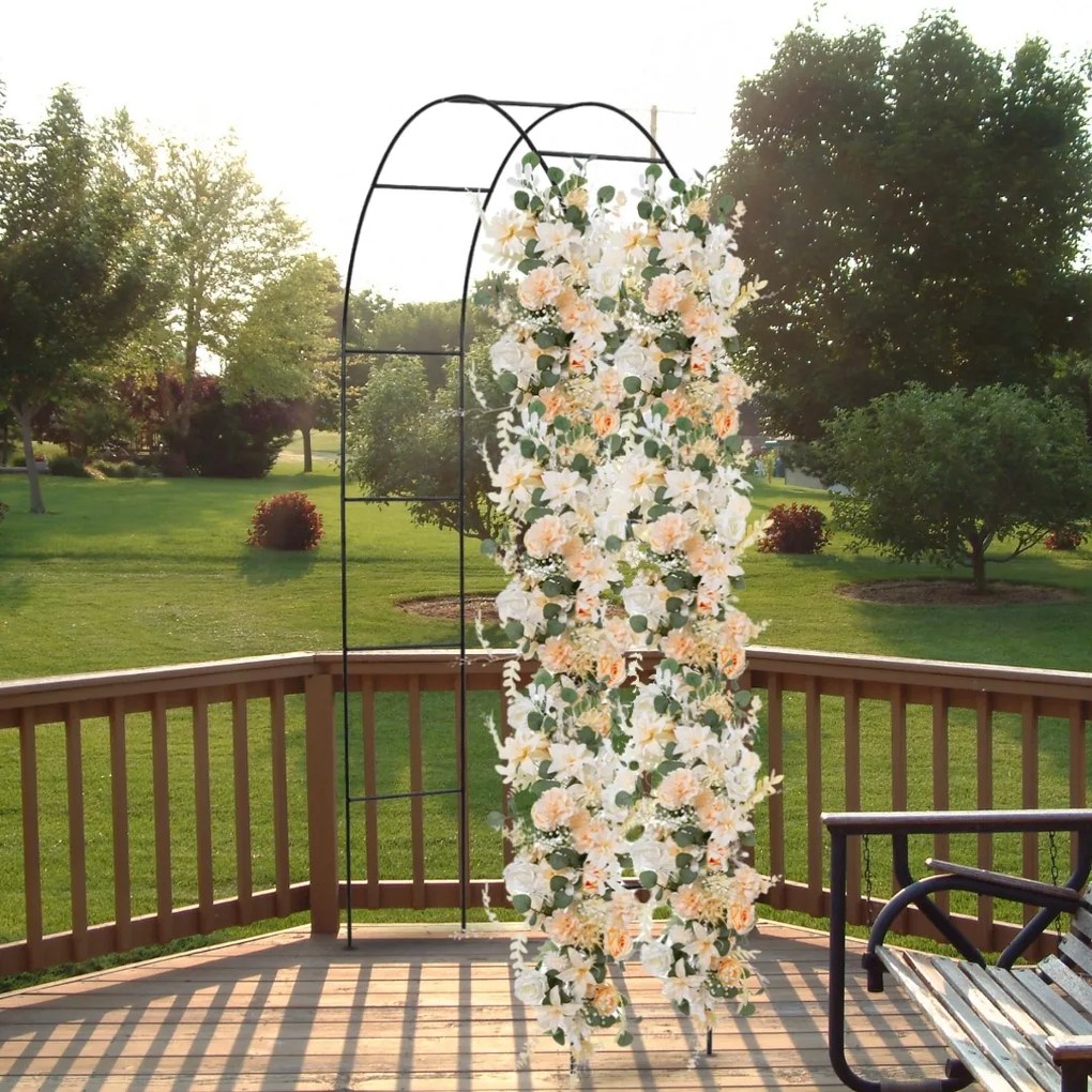 Suport arcuit pentru trandafiri 240x140x37 cm Gardebruk