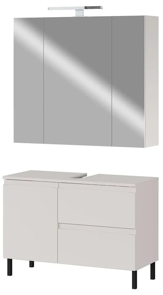 Set mobilă de baie crem Salinas – Germania