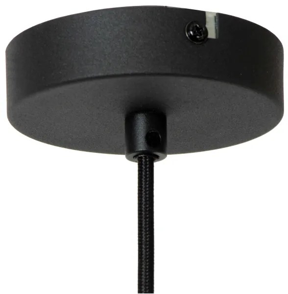 Lustră pe cablu Lucide 45492/01/36 RAFAL 1xE27/40W/230V negru/gri