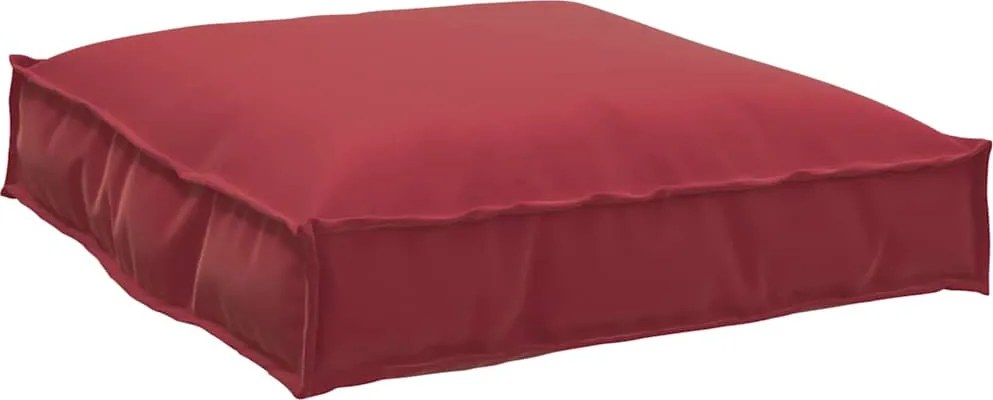 vidaXL Set de perne pentru palet 2 pcs Roșu Vin Material Oxford