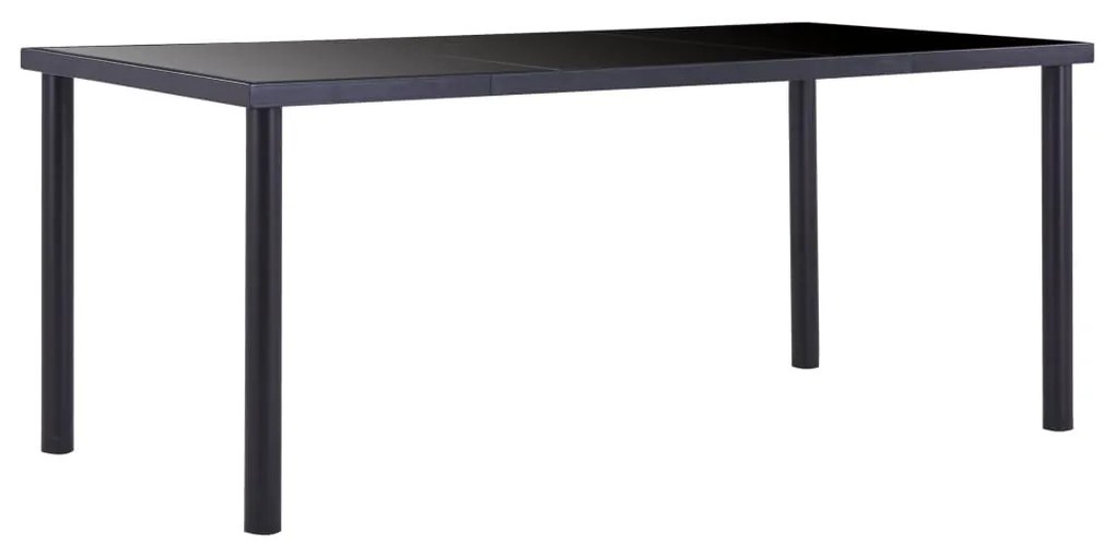 3053114 vidaXL Set mobilier de bucătărie, 11 piese, gri, piele ecologică