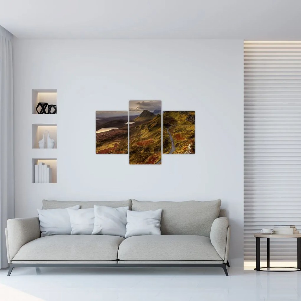 Tablou cu munții din Scoția (90x60 cm)