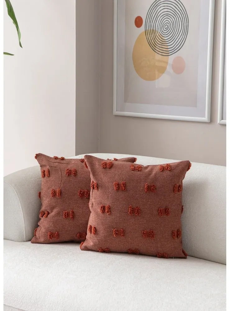 Fețe de pernă 2 buc. 43x43 cm Tuffet – Mioli Decor