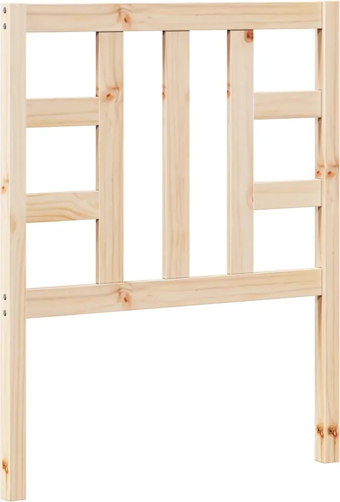 vidaXL Tăblie de pat, 81x4x100 cm, lemn masiv de pin