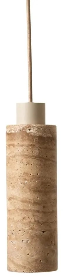 Lustra pendul din travertin Tivoli sand