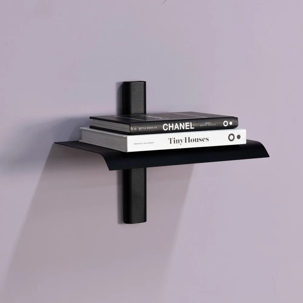 Raft negru din metal 28 cm Hola – Spinder Design