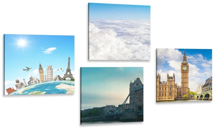 Set tablouri excursie în Londra