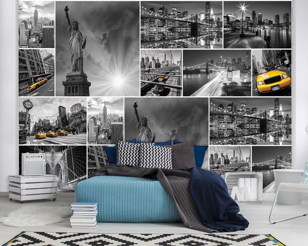 Fototapet - New York - colaj (152,5x104 cm)