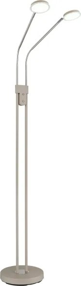 Globo 58504-2SSA-LED cu dimmer Lampă de podea SILVIO 2x6,5W/230V 2700/3350/4000K bej
