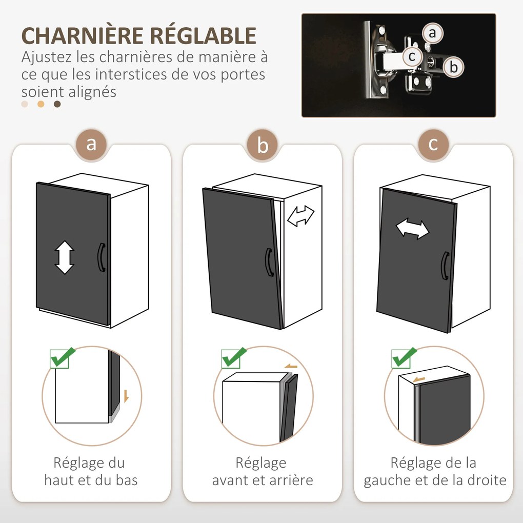 HOMCOM Cabină de bucătărie multi-depozitare 4 uși 3 sertare raft + blat mare 89L x 39,5l x 168H cm negru | Aosom Romania
