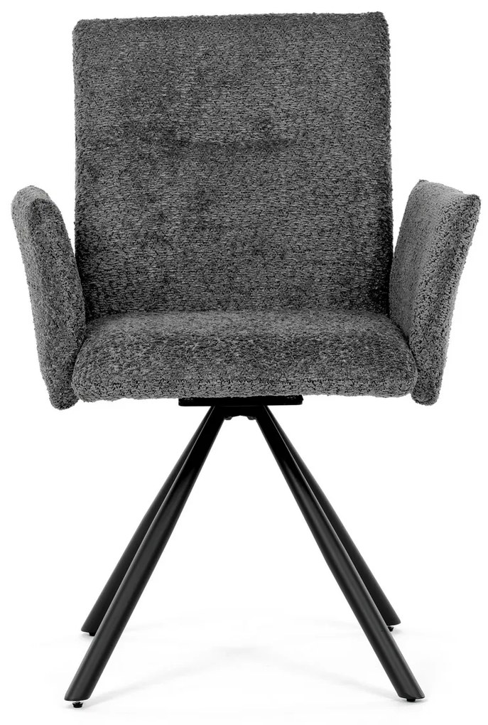 Set de scaune de sufragerie cu mecanism deîntoarcere DCH-W1117 GREY2, 2 buc.