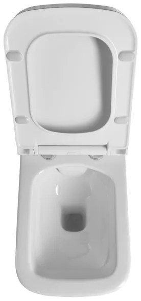 Bruckner - WC suspendat Rimless WALTER ceramică/culoare albă