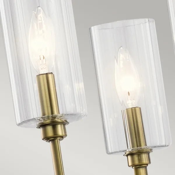 Quintiesse QN-KIMROSE6-BNB - Candelabru cu tijă KIMROSE 6xE14/40W/230V, auriu