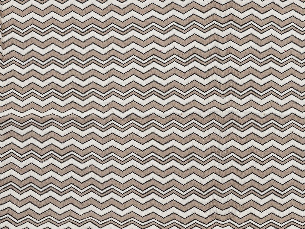 Husa elastica pentru canapea cu 2 locuri in maro Waves