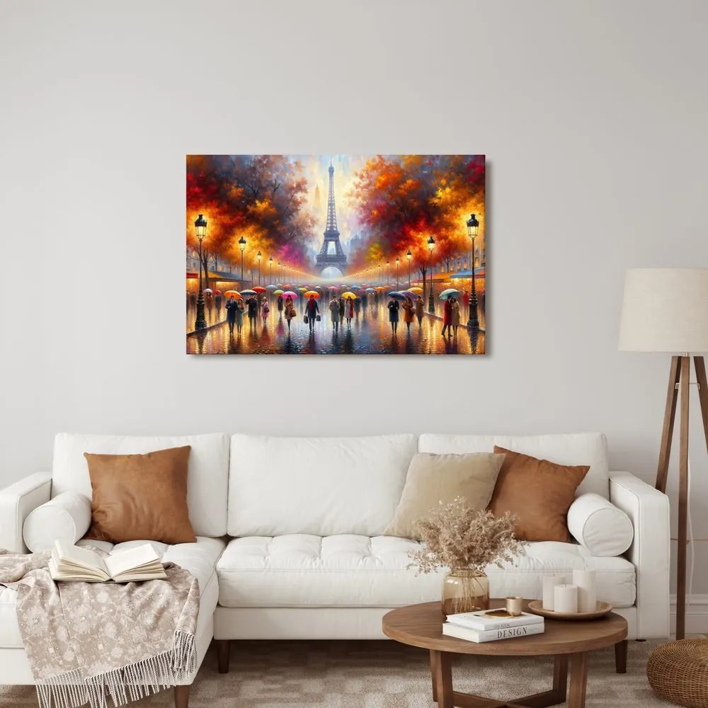 Tablou Paris de toamnă cu Turnul Eiffel