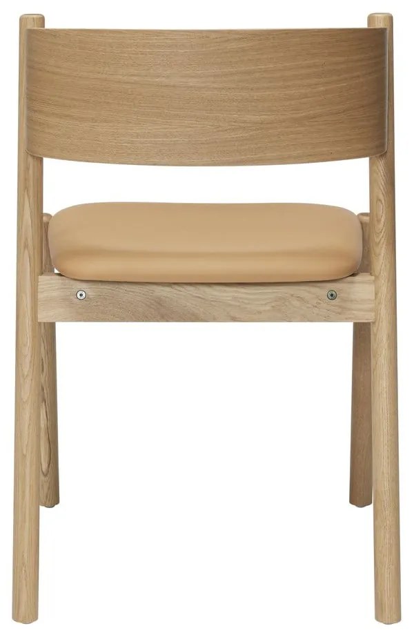 Scaun dining din lemn de stejar Oblique - Hübsch