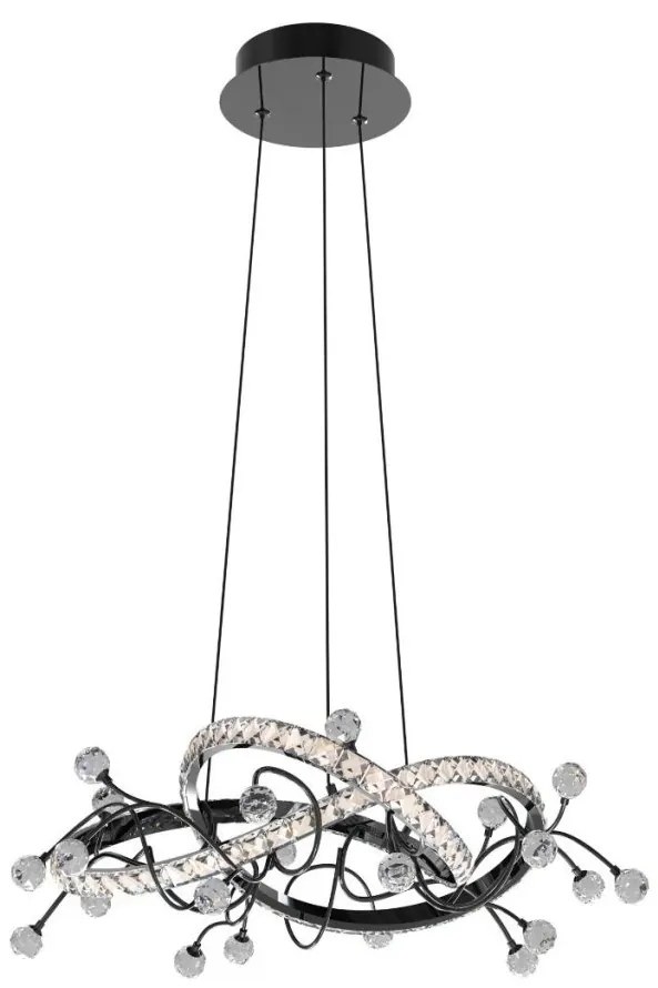 Lustra suspendata LED CCT si telecomanda Maia