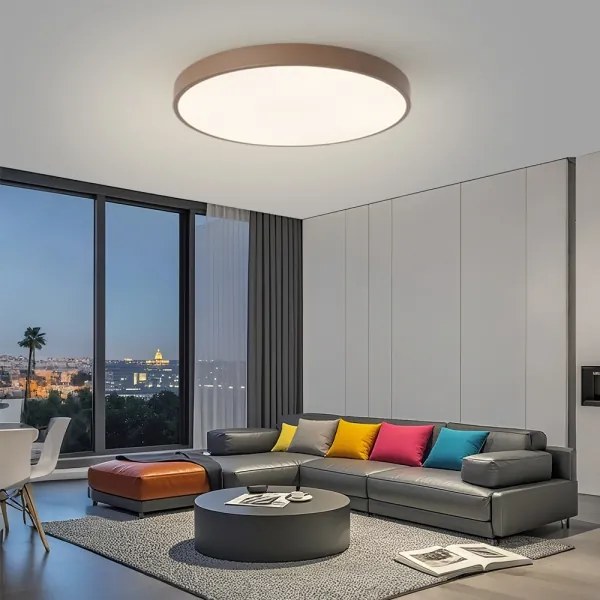 Brilagi - Plafonieră LED POOL LED/100W/230V 3000/4000/6000K 80 cm maro