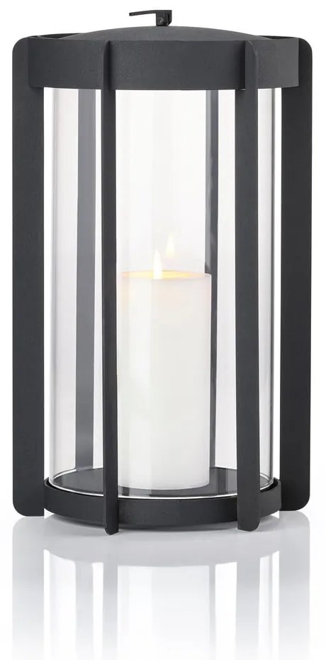 Felinar cu LED negru cu USB (înălțime 35 cm) Firefly – Zone