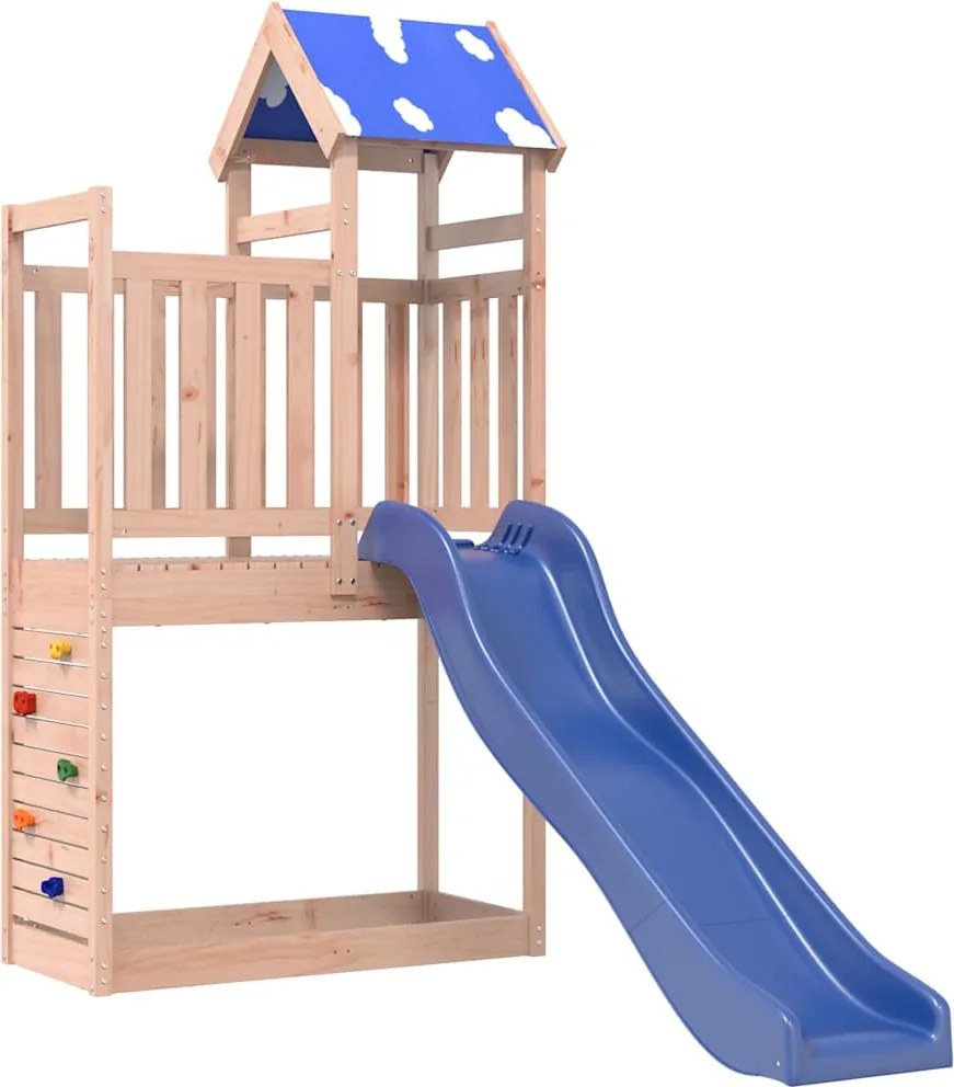 vidaXL Set de joacă pentru exterior, lemn masiv de douglas