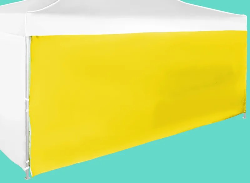 Perete lateral 4,5m pentru cort, Galben