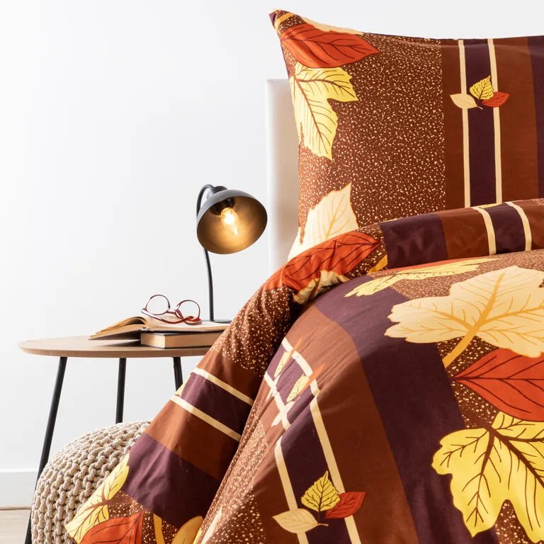 Lenjerie de pat din microfibră NYNKE 2x pat simplu