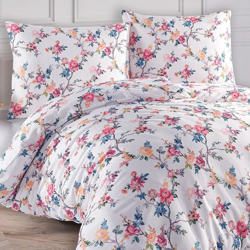 BedTex Lenjerie de pat din satin Bliz, 160 x 200 cm, 2 x 70 x 80 cm, 160 x 200 cm, 2 buc. 70 x 80 cm